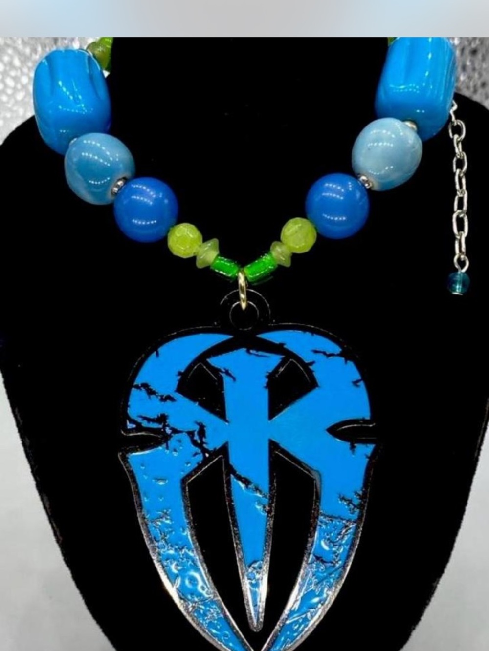 WWE * Collectors ***  Statement Turquoise Pendant Necklace  *^*